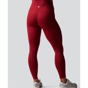 Born Primitive Red High Waist Leggings Athletic‎ Yoga Pants Womens XS